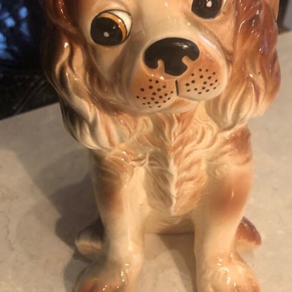 Vintage 8" Cocker Spaniel statue - Picture 2 of 6